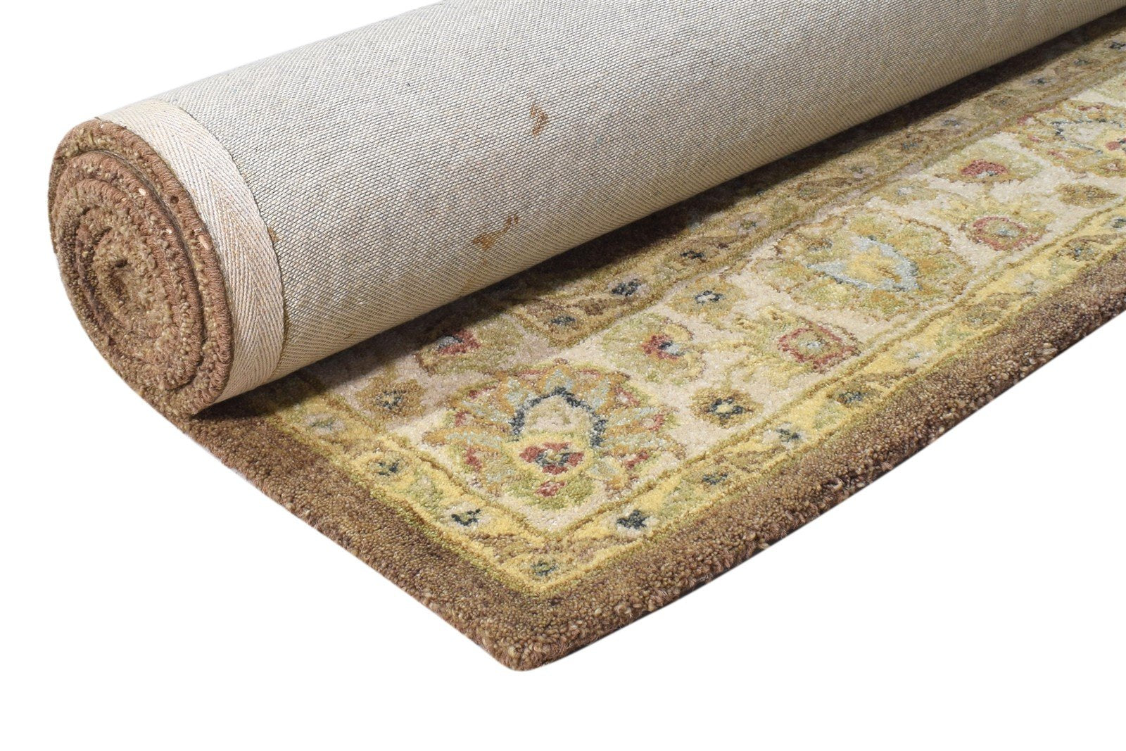 Wool Brown Rug 5' X 8' Persian Hand Tufted Oushak Oriental Room Size Carpet 7865109151893