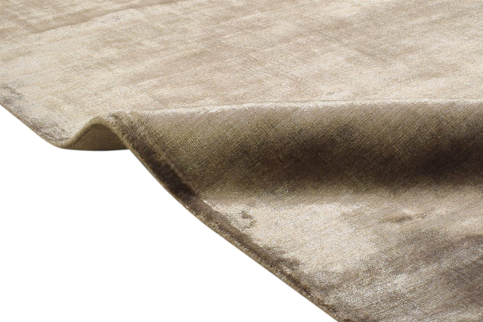 Wool Brown Rug 6' X 8' Modern Handloom Scandinavian Solid Room Size Carpet 7864359387285