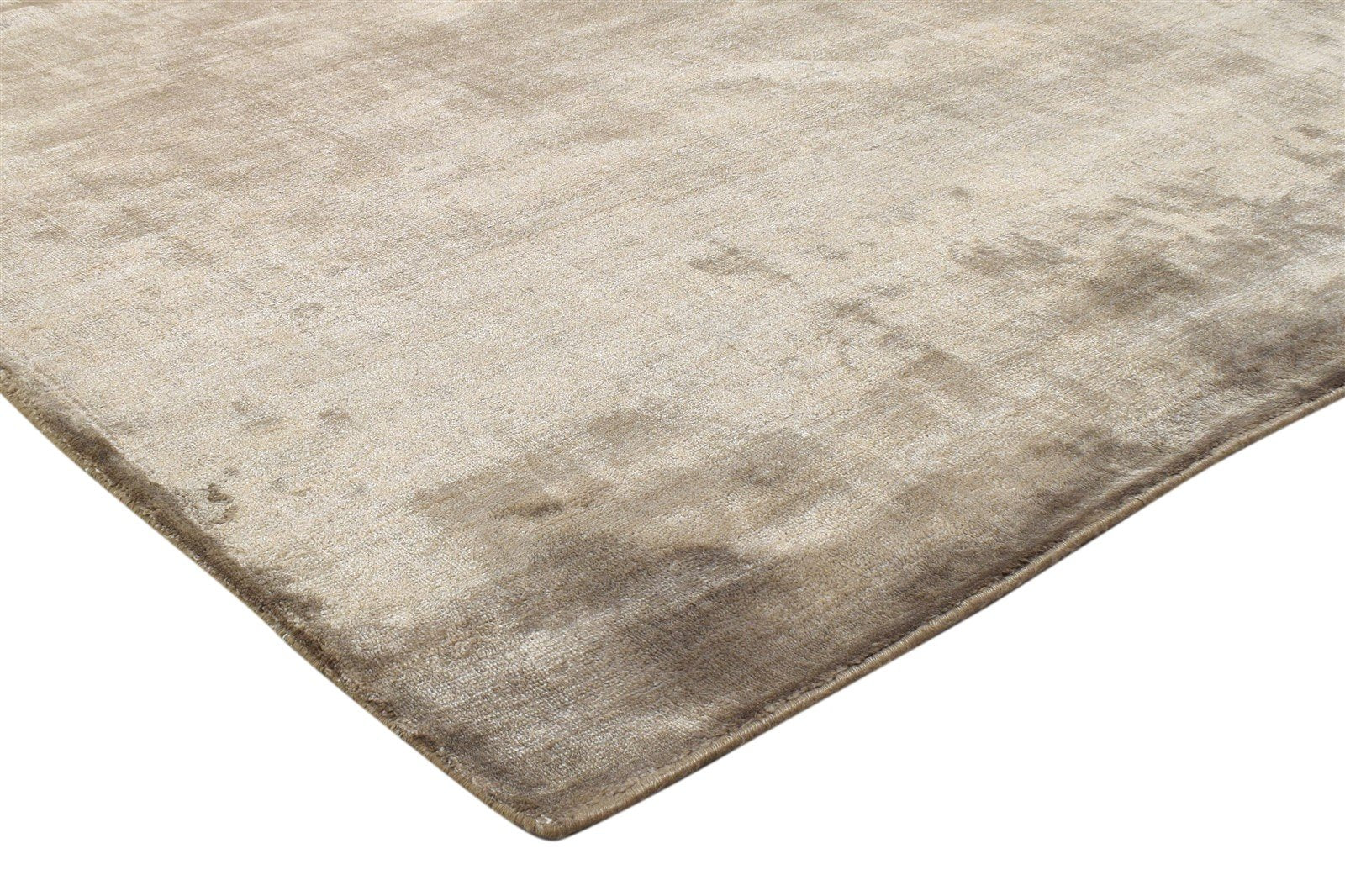 Wool Brown Rug 6' X 8' Modern Handloom Scandinavian Solid Room Size Carpet 7864359387285