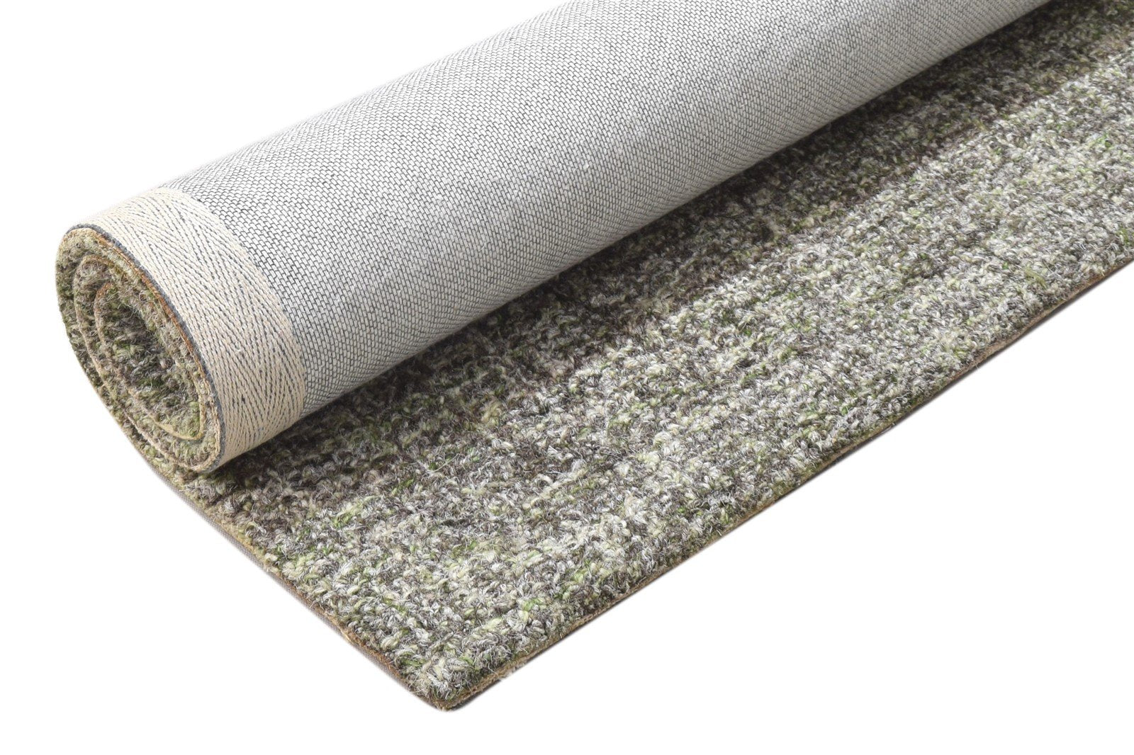 Wool Charcoal Rug 2' X 3' Modern Hand Tufted Scandinavian Solid Small Carpet 7864141742229