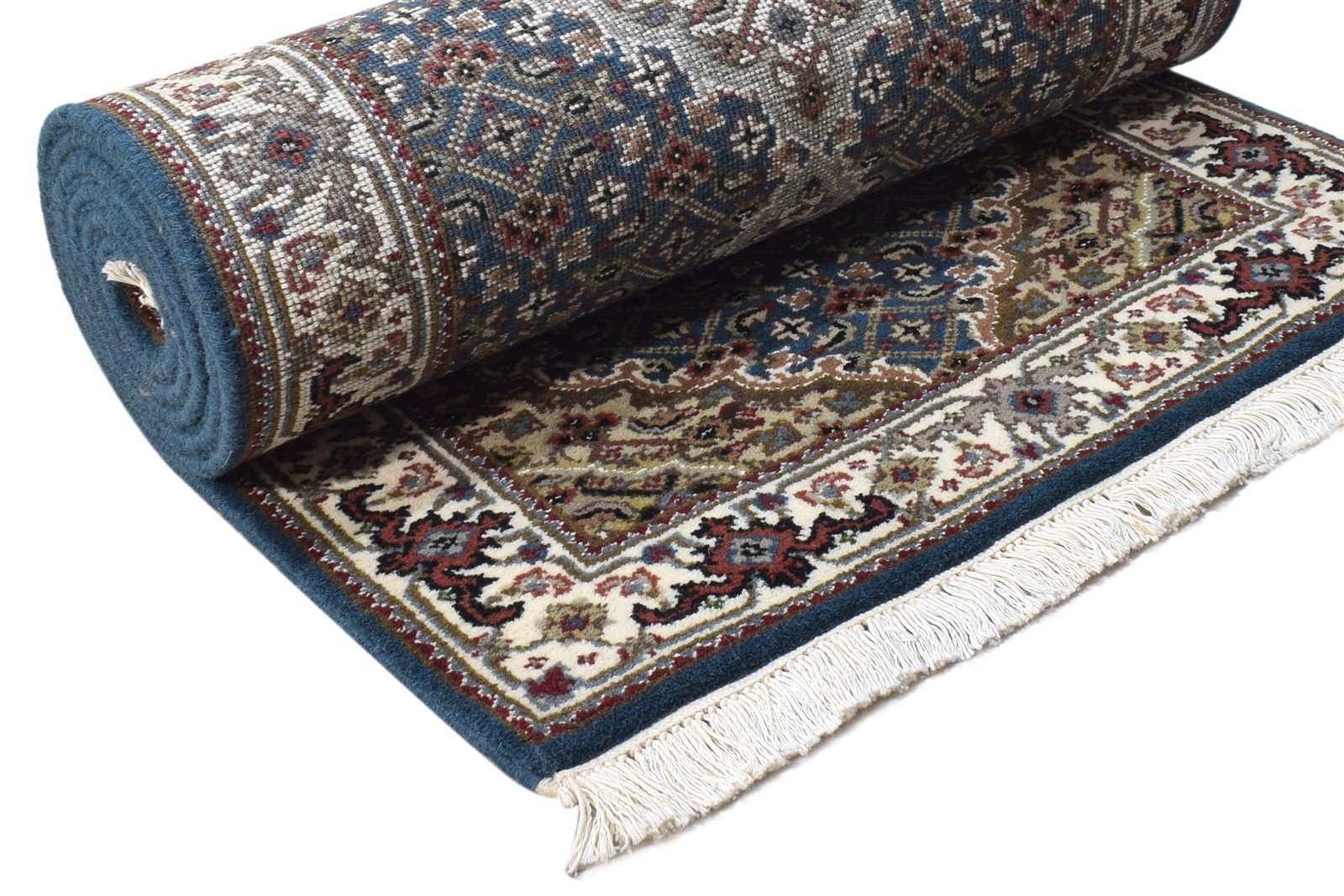 Wool Charcoal Rug 2' X 8' Persian Hand Knotted Mir Oriental Small Runner 7864982077589
