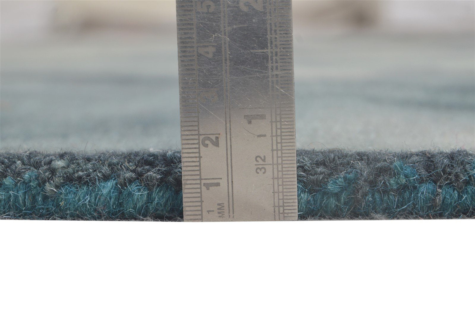 Wool Charcoal Rug 5' X 8' Modern Hand Tufted Shibori Tie Dye Room Size Carpet 7865258901653