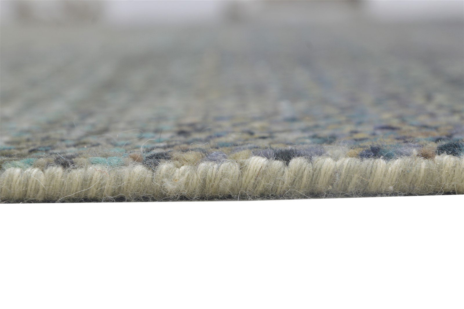 Wool Charcoal Rug 9X12 Modern Hand Knotted Indian Abstract Extra Large Carpet 7864322162837