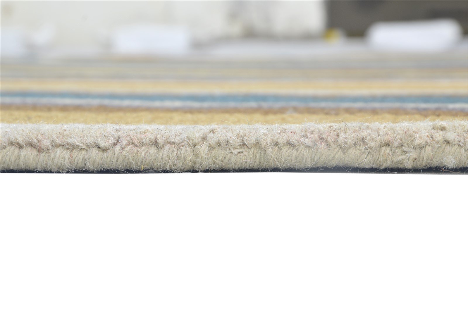 Wool Colorful Rug 5X8 Modern Hand Tufted Heriz-Indian Swirls Room Size Carpet 7864095834261