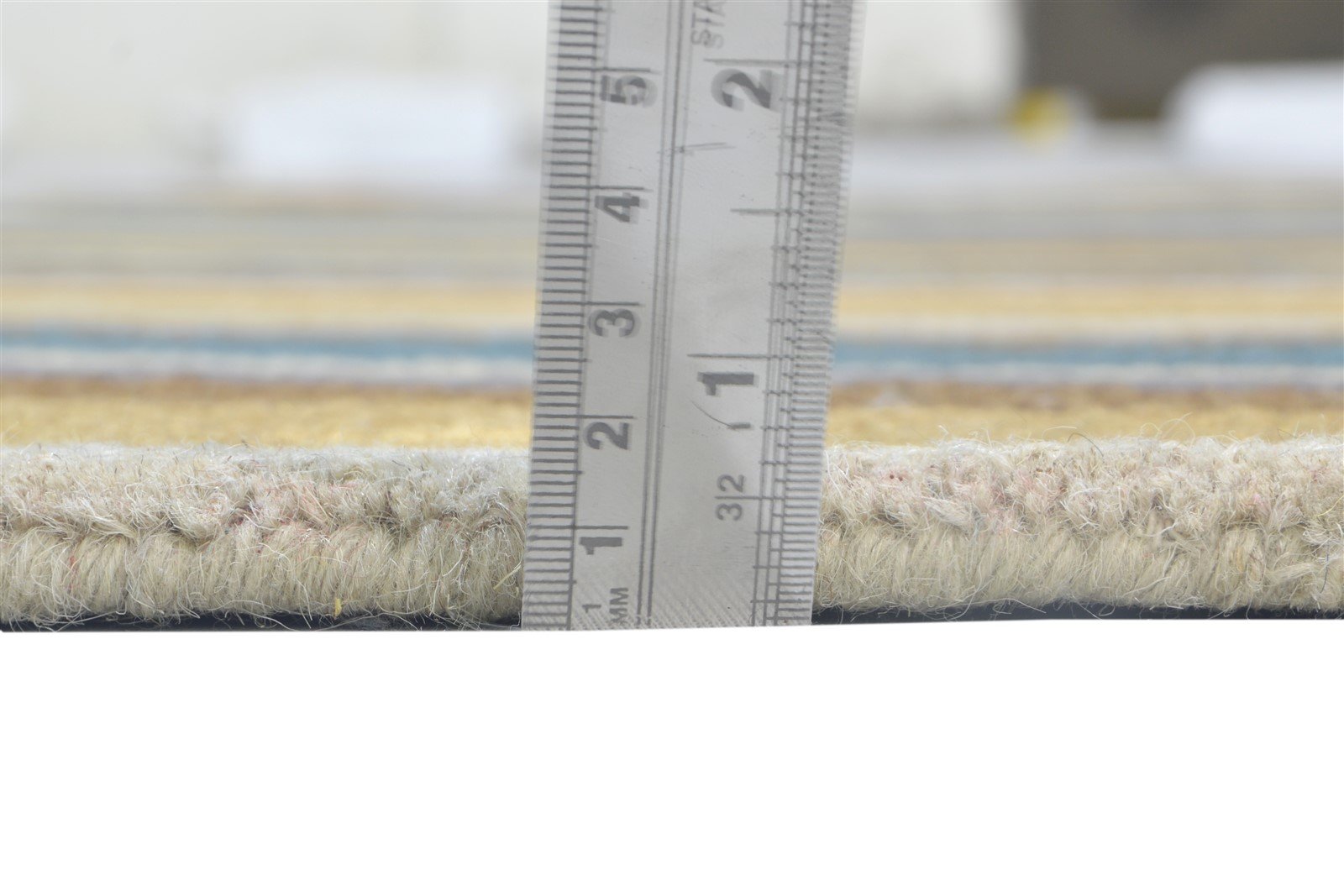 Wool Colorful Rug 5X8 Modern Hand Tufted Heriz-Indian Swirls Room Size Carpet 7864095834261