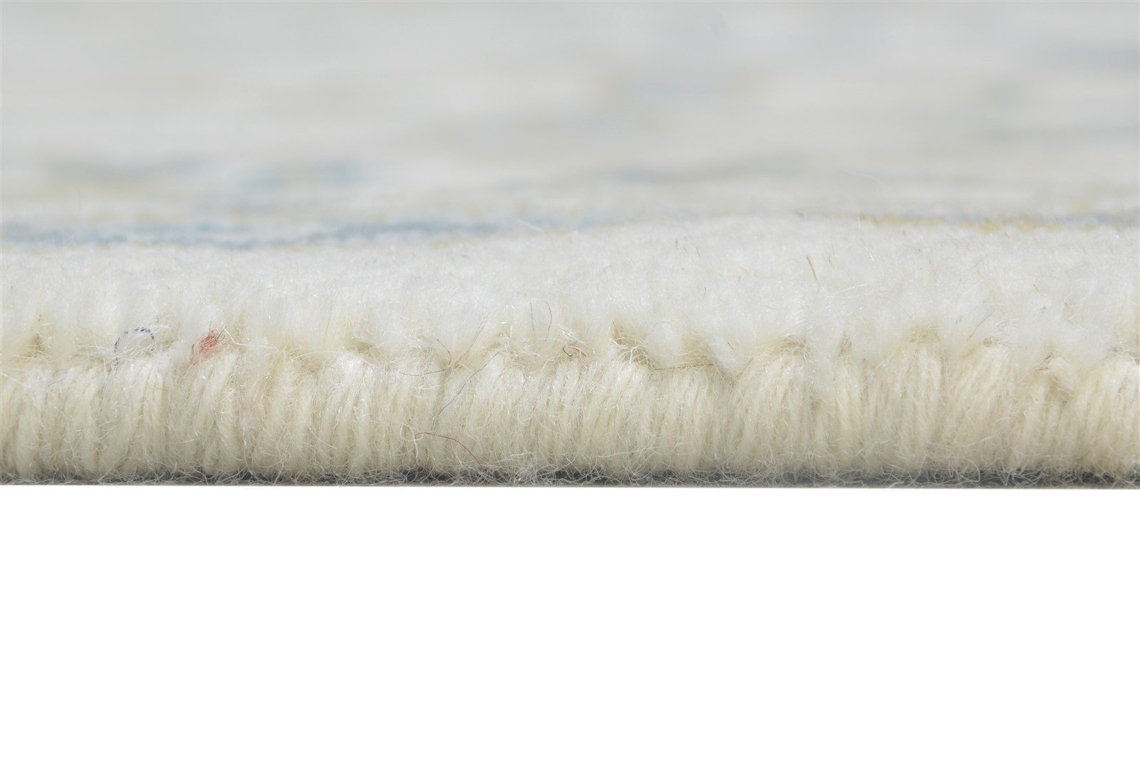 Wool Cream Rug 4' X 6' Persien Hand Knotted Oushak Oriental Room Size Carpet 7864328454293