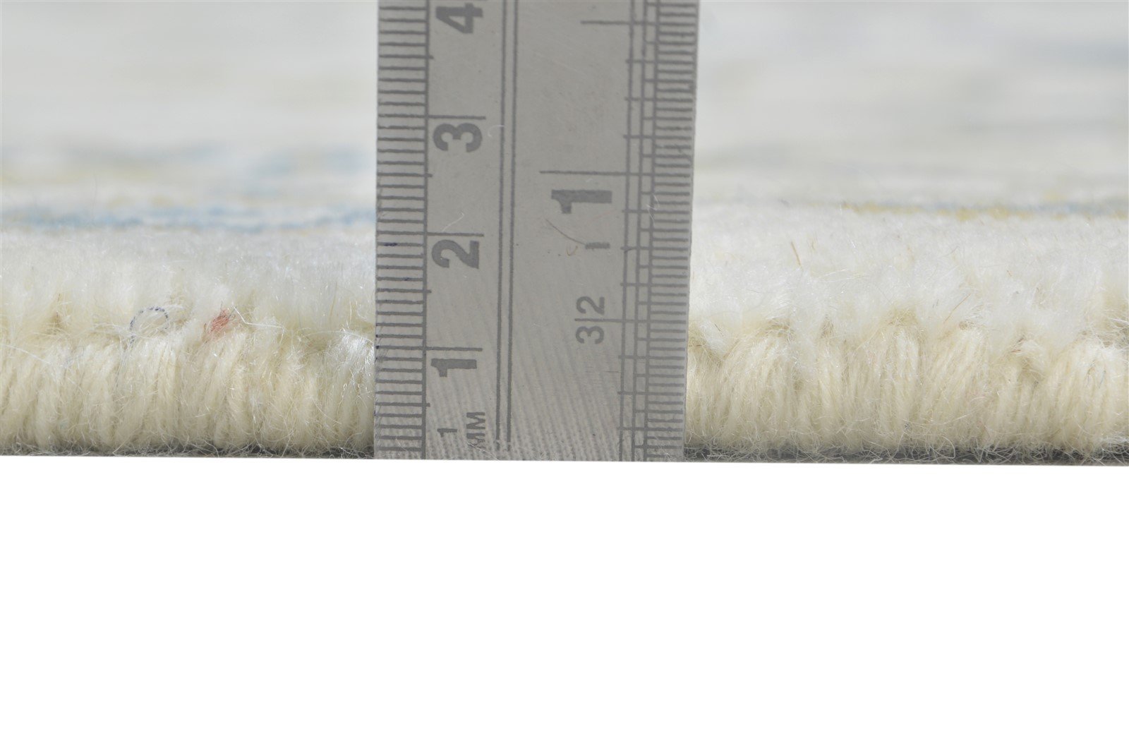 Wool Cream Rug 4' X 6' Persien Hand Knotted Oushak Oriental Room Size Carpet 7864328454293