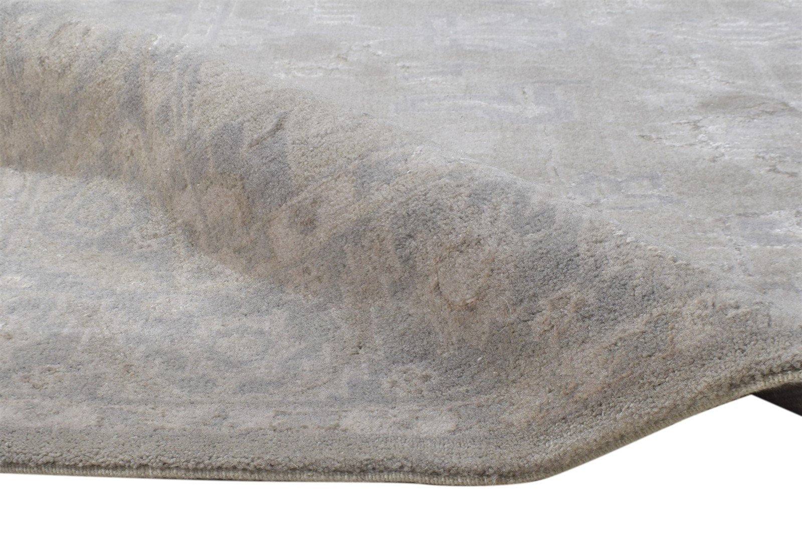 Wool Cream Rug 5' X 8' Persian Hand Knotted Oushak Oriental Room Size Carpet 7864798249109