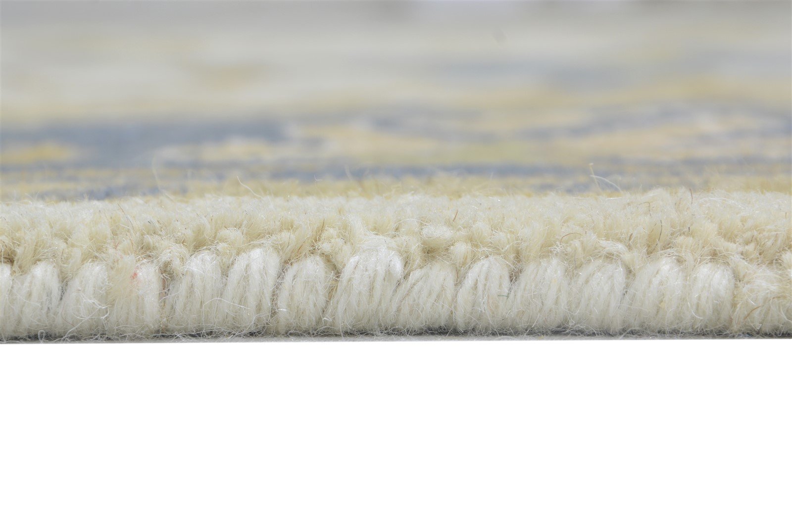 Wool Cream Rug 6' X 9' Persien Hand Knotted Oushak Oriental Large Carpet 7864323801237