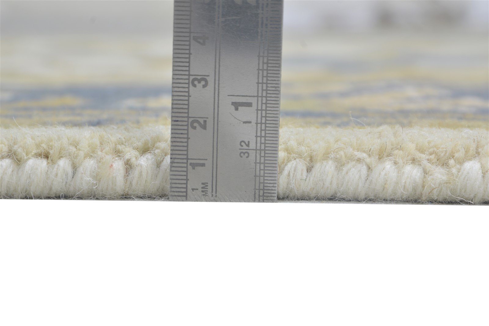 Wool Cream Rug 6' X 9' Persien Hand Knotted Oushak Oriental Large Carpet 7864323801237
