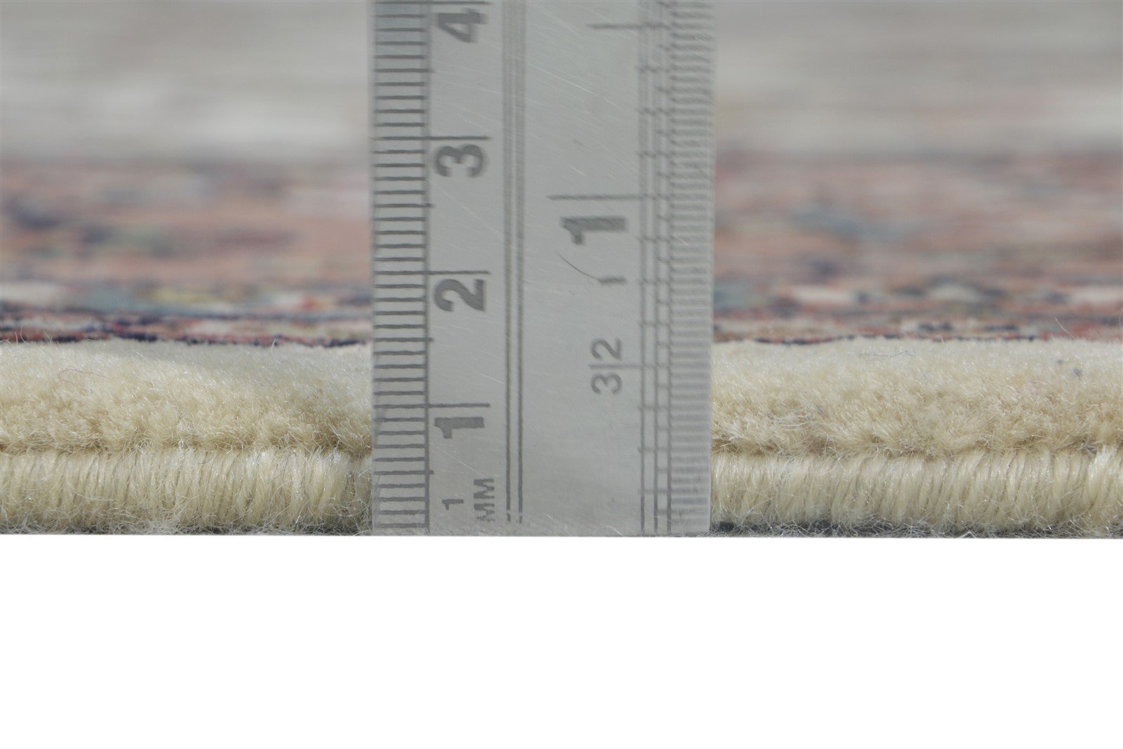Wool Cream Rug 8' X 10' Persian Hand Knotted Kashan Oriental Large Carpet 7864635293845