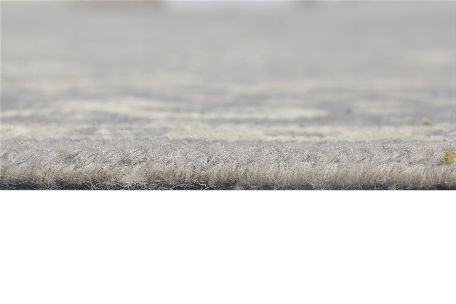 Wool Dark Grey Rug 6X9 Persian Hand Knotted Bokhara Oriental Room Size Carpet 7864800936085