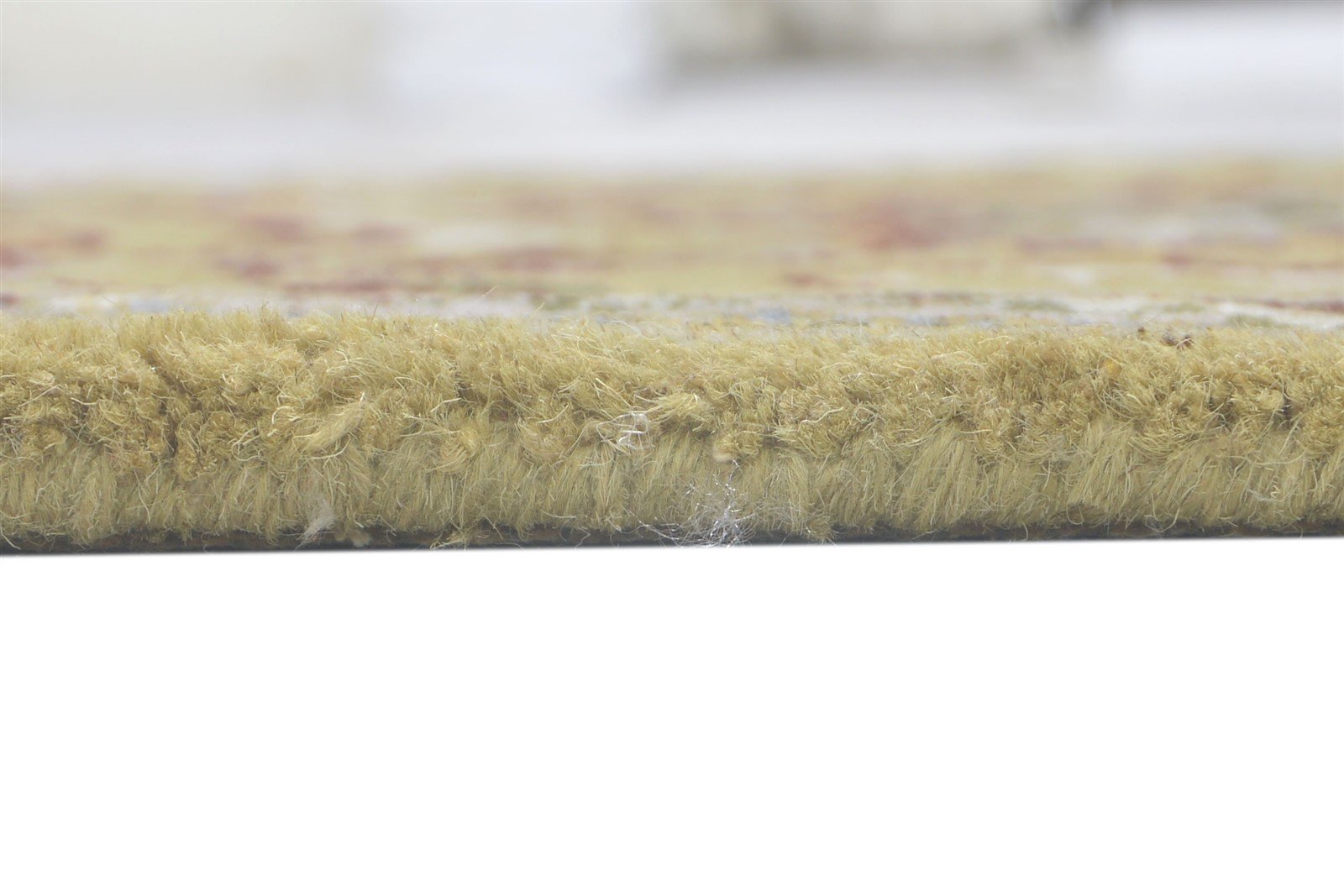 Wool Gold Rug 2' X 7' Persian Hand Tufted Oushak Oriental Small Runner 7860704510101