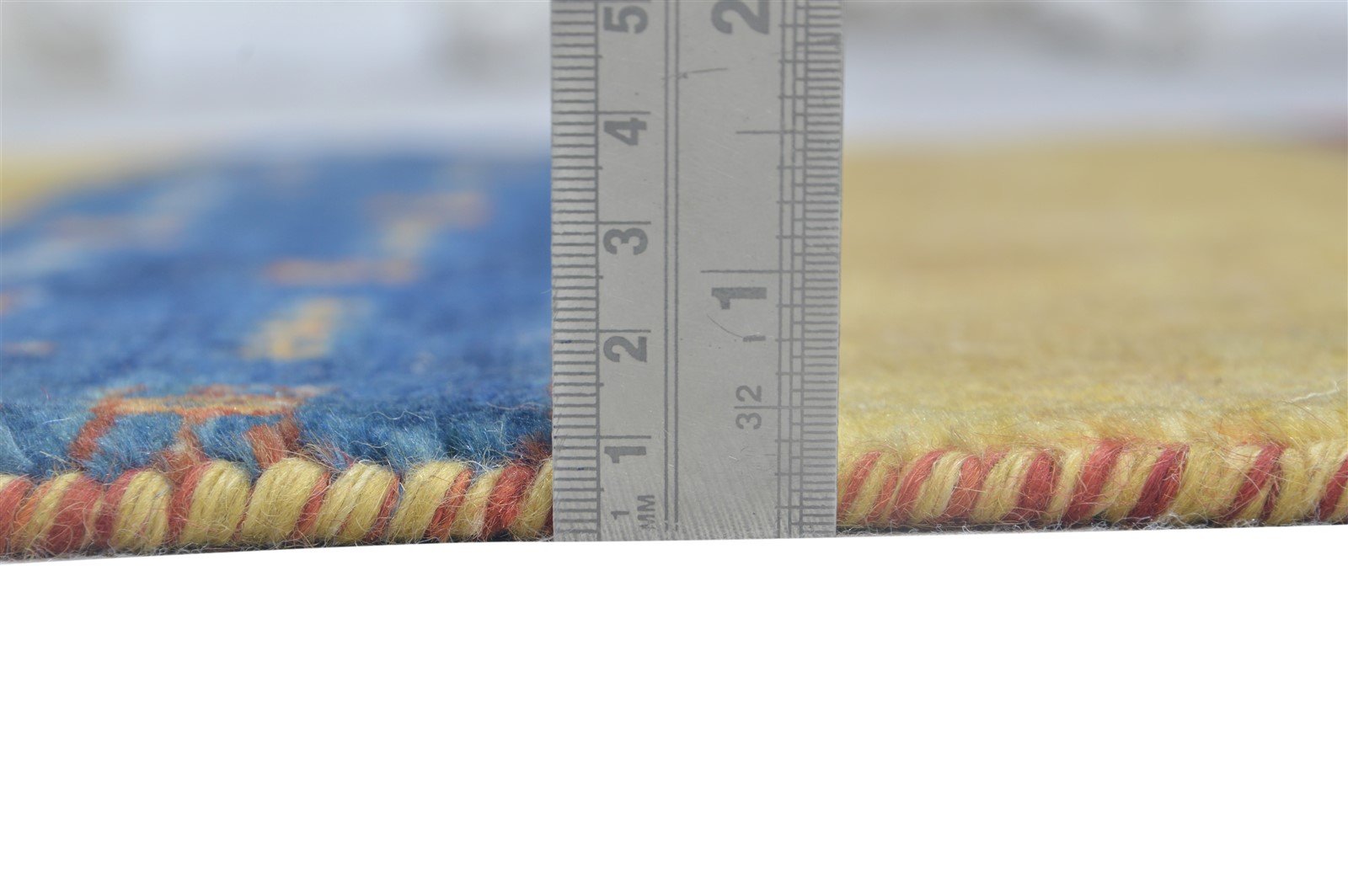 Wool Gold Rug 3' X 5' Persian Hand Knotted Gabbeh Tribal Room Size Carpet 7864868765845