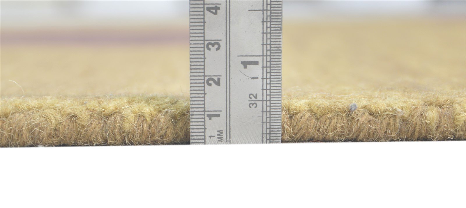 Wool Gold Rug 5' X 8' Modern Hand Tufted Scandinavian Geometric Room Size Carpet 7860685668501