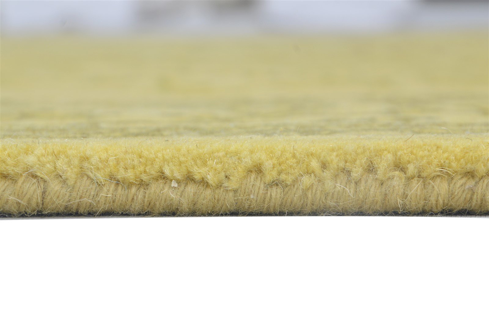 Wool Gold Rug 5' X 8' Persian Hand Tufted Heriz-Indian Oriental Room Size Carpet 7864108286101