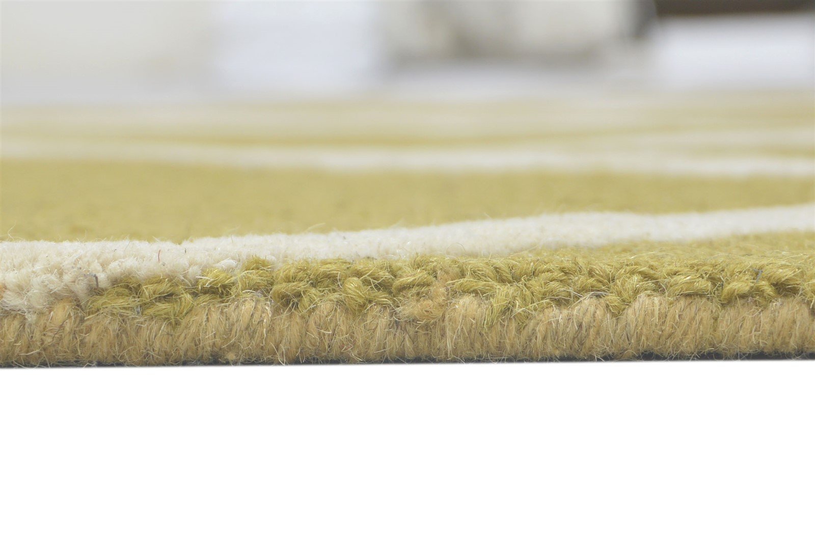 Wool Green Rug 5' X 7' Modern Hand Tufted Moroccan Trellis Room Size Carpet 7860706148501