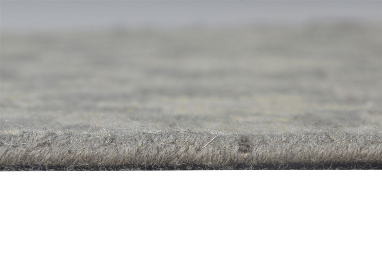 Wool Grey Rug 2' X 2' Modern Hand Knotted Moroccan Trellis Small Carpet 7865152635029