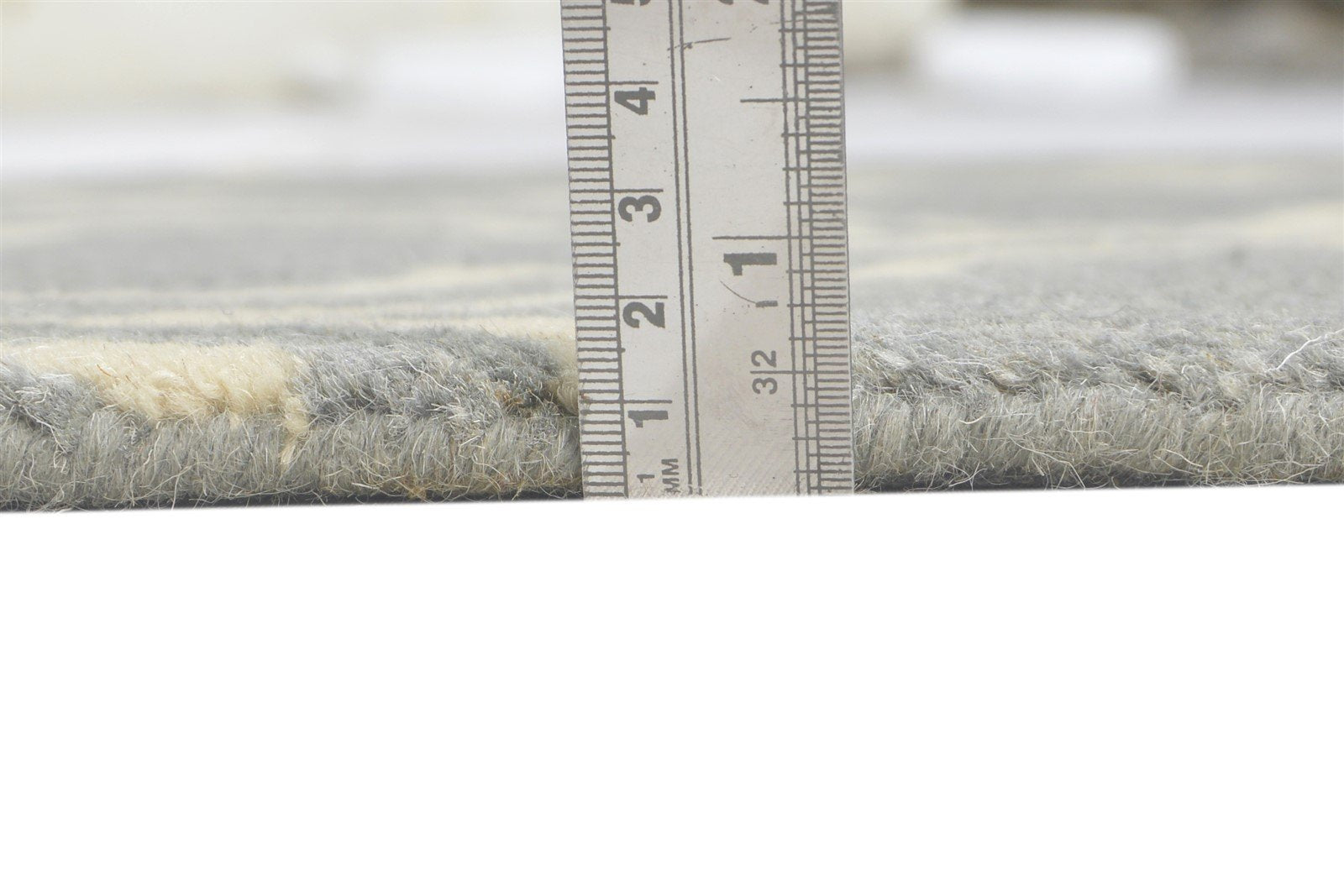 Wool Grey Rug 2' X 2' Modern Hand Tufted Moroccan Trellis 2'2"X2'2" Carpet 7860696318101