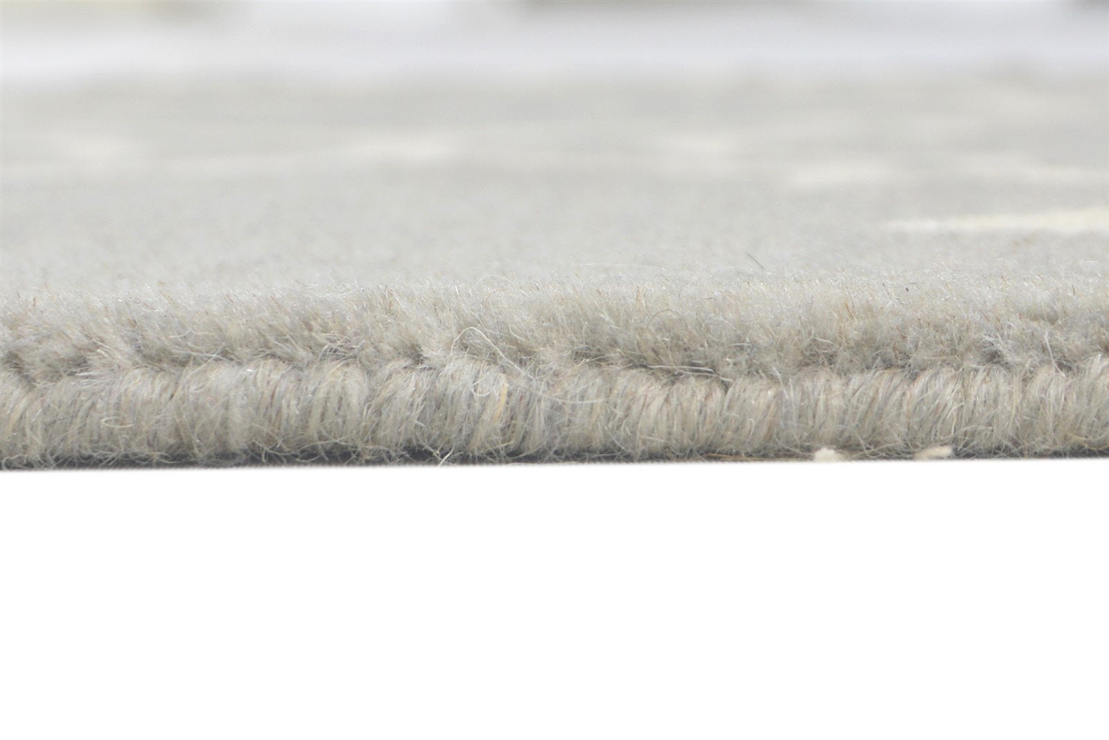 Wool Grey Rug 2' X 2' Modern Hand Tufted Moroccan Trellis 2'2"X2'2" Carpet 7860696350869