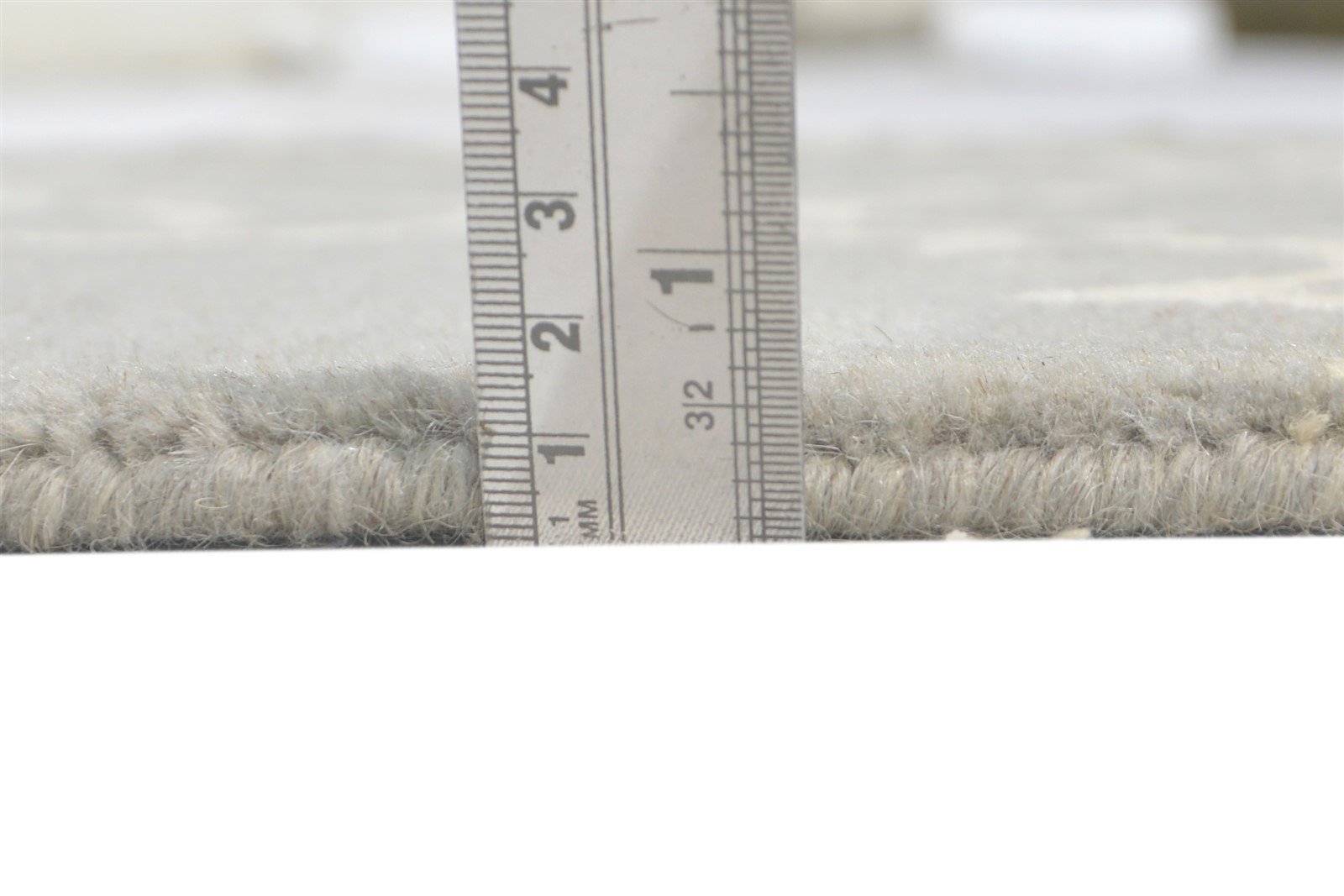 Wool Grey Rug 2' X 2' Modern Hand Tufted Moroccan Trellis 2'2"X2'2" Carpet 7860696350869