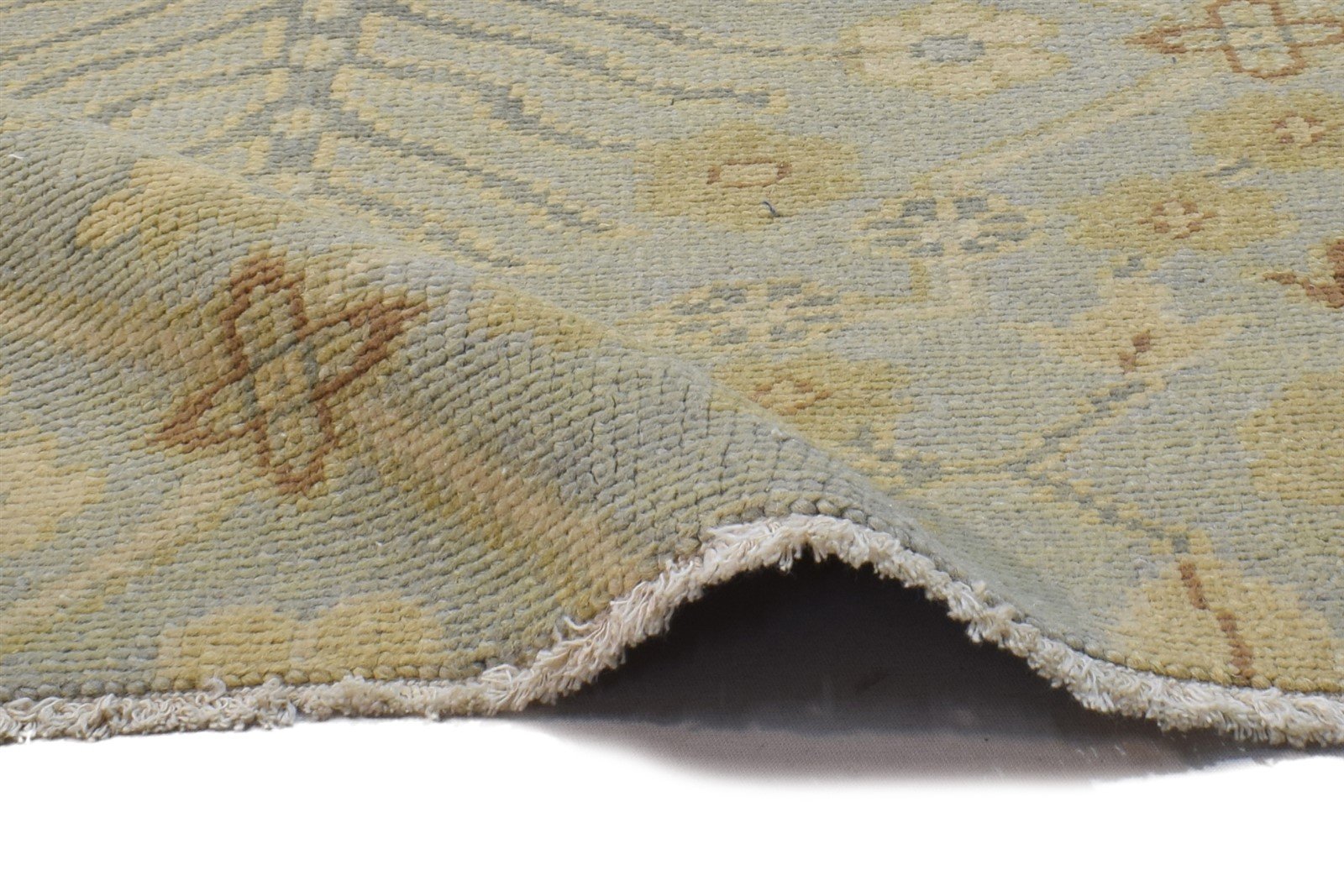 Wool Grey Rug 2' X 2' Persian Hand Knotted Bakhtiari Oriental Small Carpet 7864119361685
