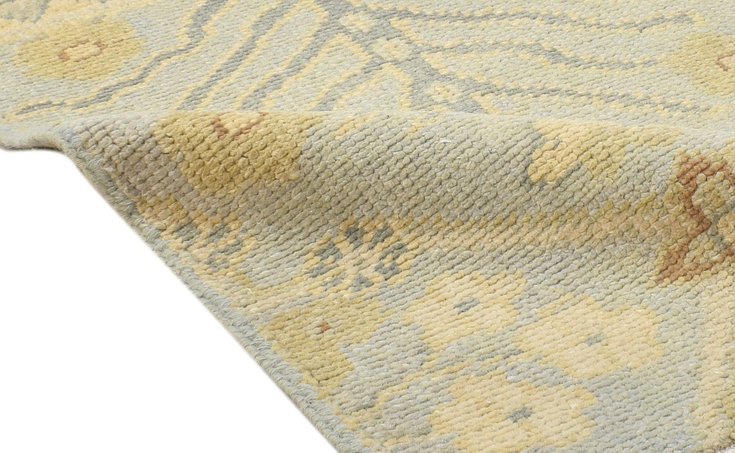 Wool Grey Rug 2' X 2' Persian Hand Knotted Bakhtiari Oriental Small Carpet 7864119361685
