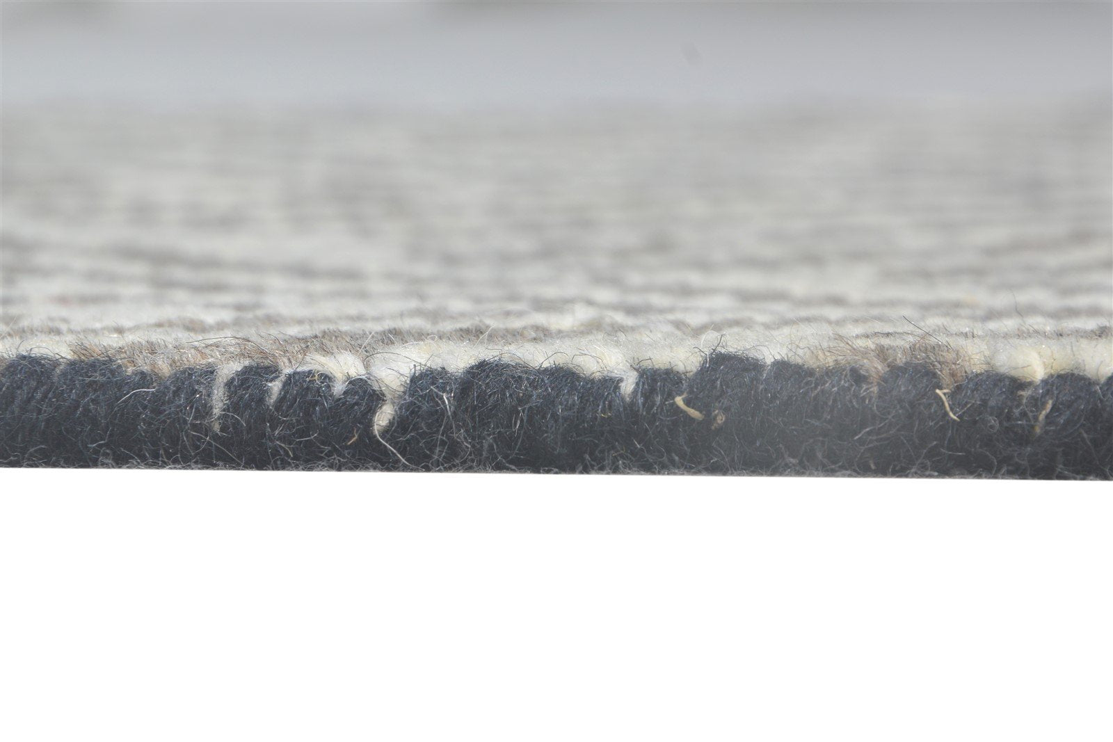 Wool Grey Rug 2' X 3' Modern Hand Knotted Scandinavian Nordic Small Carpet 7865122685077