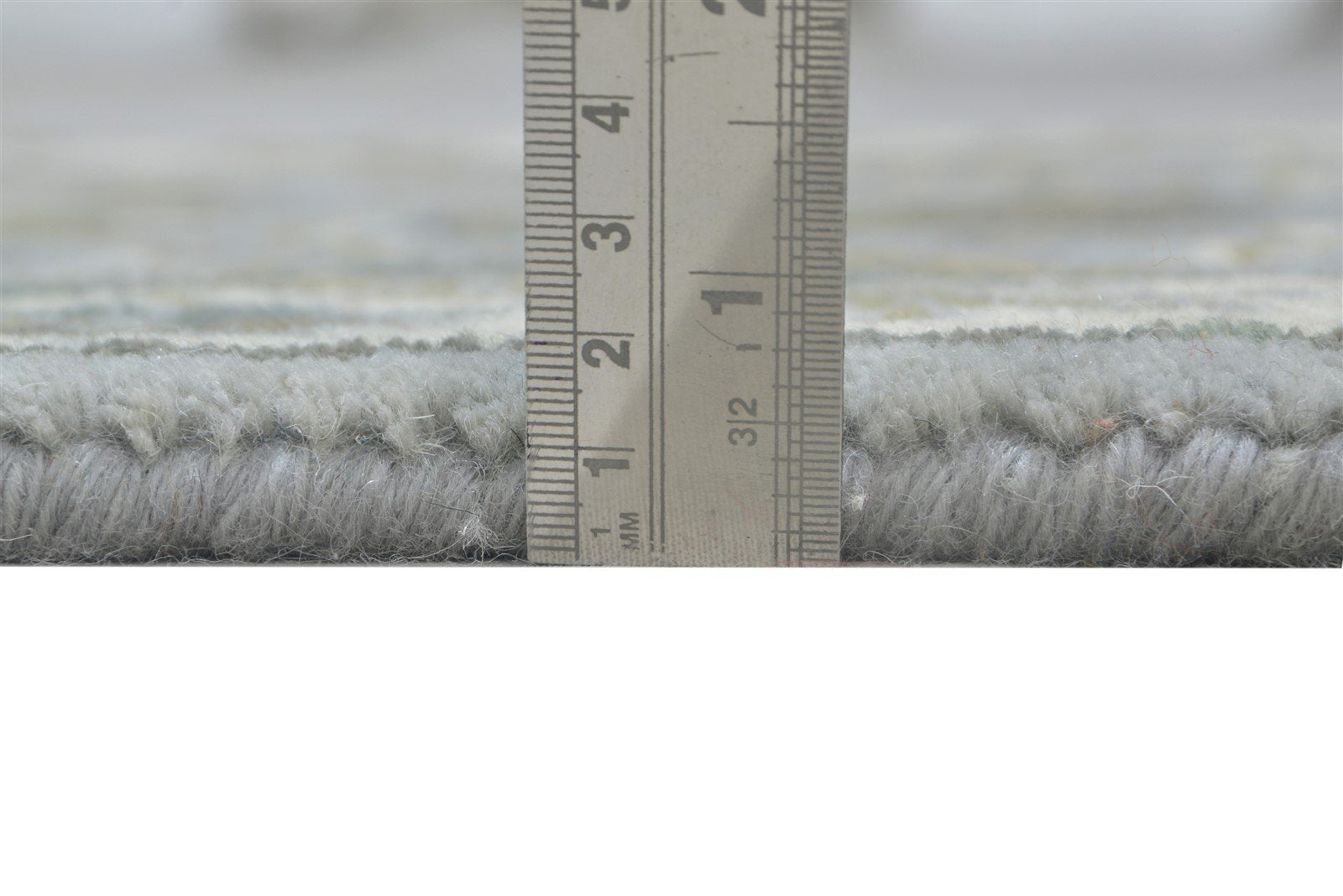Wool Grey Rug 2' X 3' Persian Hand Knotted Oushak Oriental Small Carpet 7864191615125