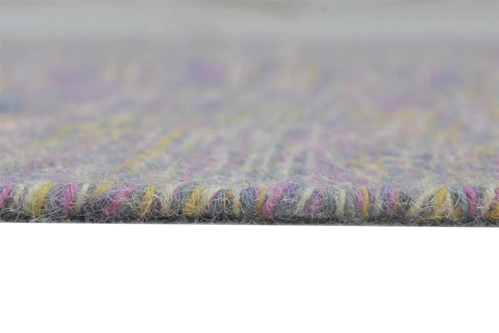 Wool Grey Rug 3' X 5' Modern Dhurrie Scandinavian Solid Small Carpet 7865169641621