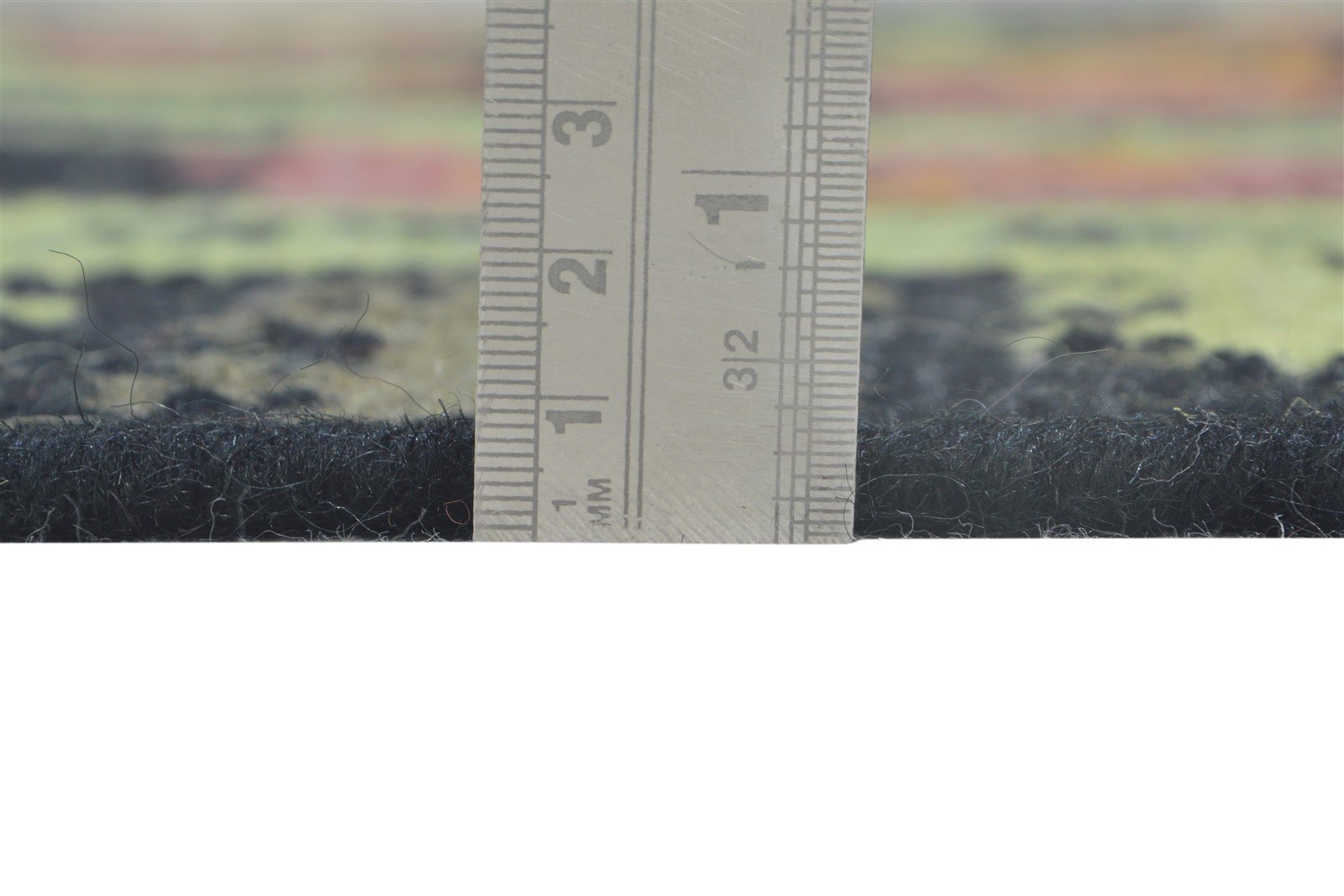 Wool Grey Rug 4' X 6' Modern Dhurrie French Floral Room Size Carpet 7864991711381