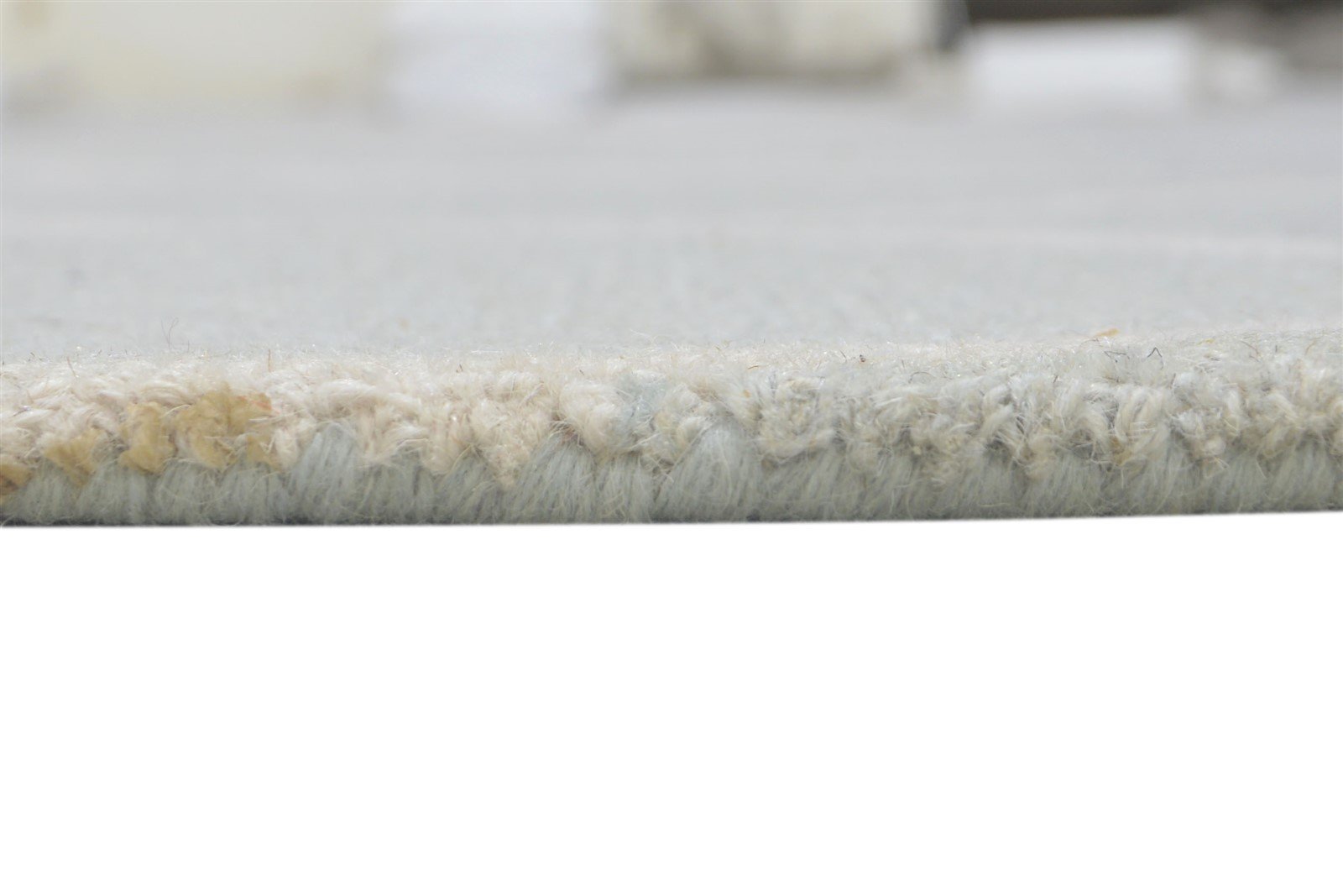 Wool Grey Rug 5' X 7' Modern Hand Tufted Moroccan Trellis Room Size Carpet 7860706869397