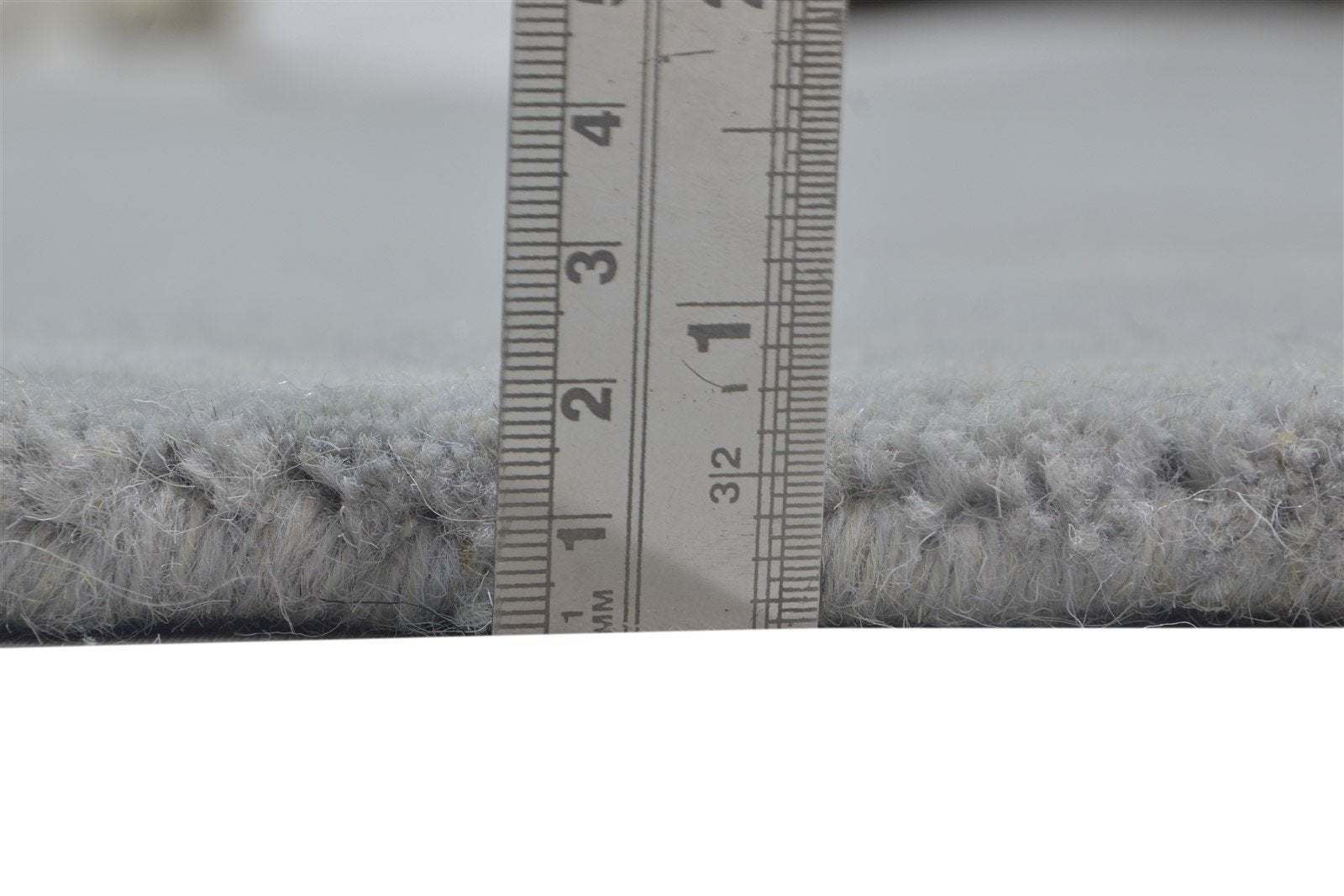 Wool Grey Rug 5' X 8' Modern Hand Tufted Scandinavian Solid Room Size Carpet 7864107958421