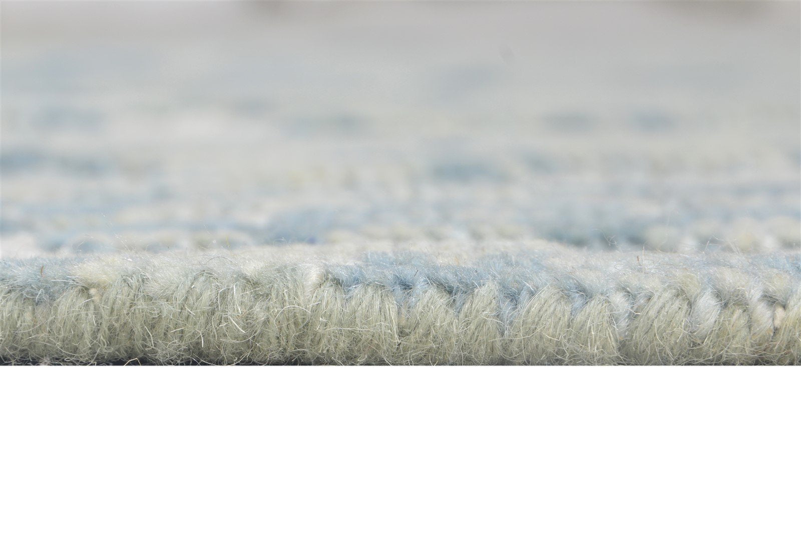 Wool Grey Rug 5X8 Transitional Hand Knotted Oriental Abstract Room Size Carpet 7864416567445