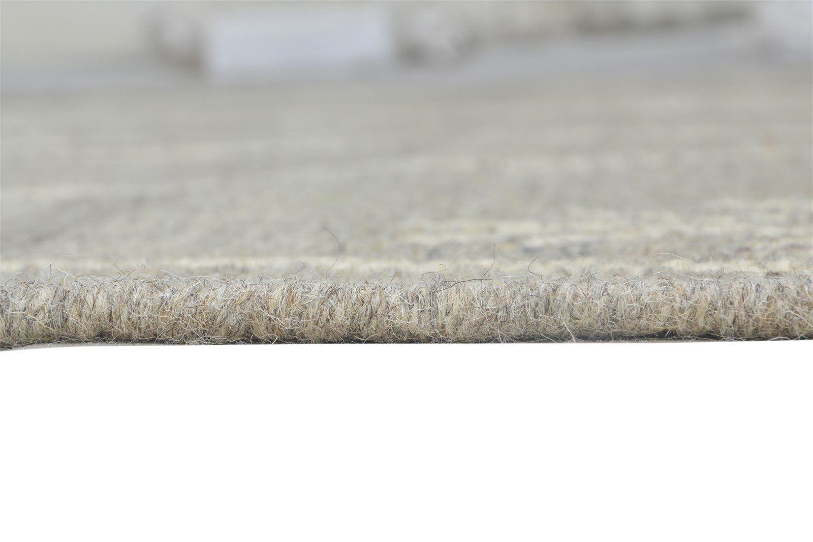Wool Grey Rug 6' X 8' Modern Dhurrie Moroccan Abstract Room Size Carpet 7865019105429