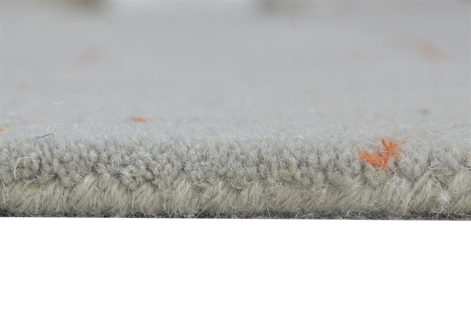 Wool Grey Rug 6' X 9' Modern Hand Tufted Scandinavian Geometric Room Size Carpet 7865145458837