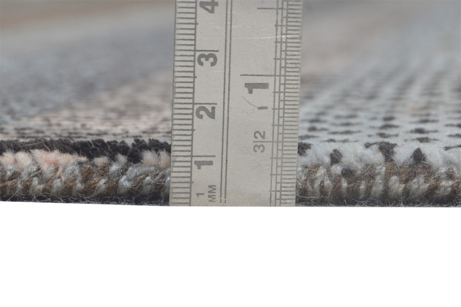 Wool Grey Rug 8' X 10' Modern Hand Knotted Agra Grass Trellis Large Carpet 7865149325461