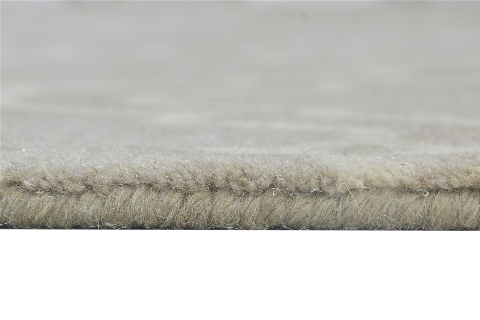 Wool Grey Rug 8' X 10' Modern Hand Tufted Moroccan Scroll Tile Large Carpet 7864116641941