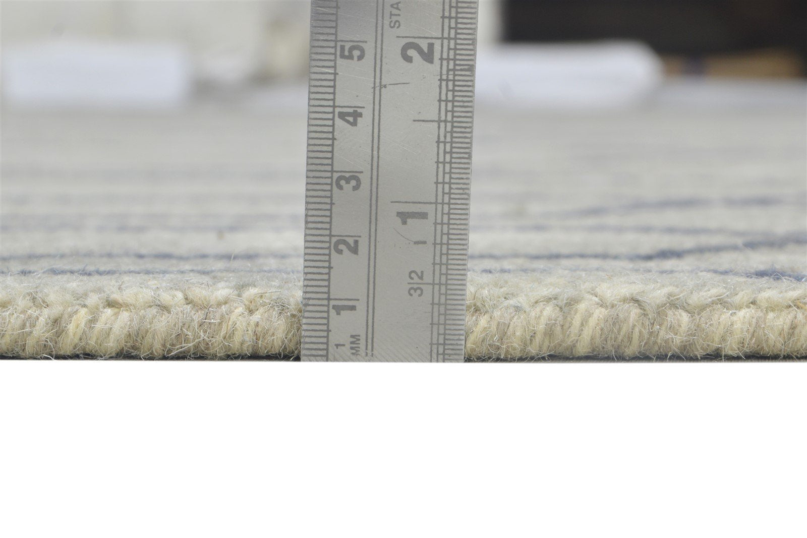 Wool Grey Rug 8' X 11' Modern Hand Tufted Moroccan Trellis Large Carpet 7864142266517