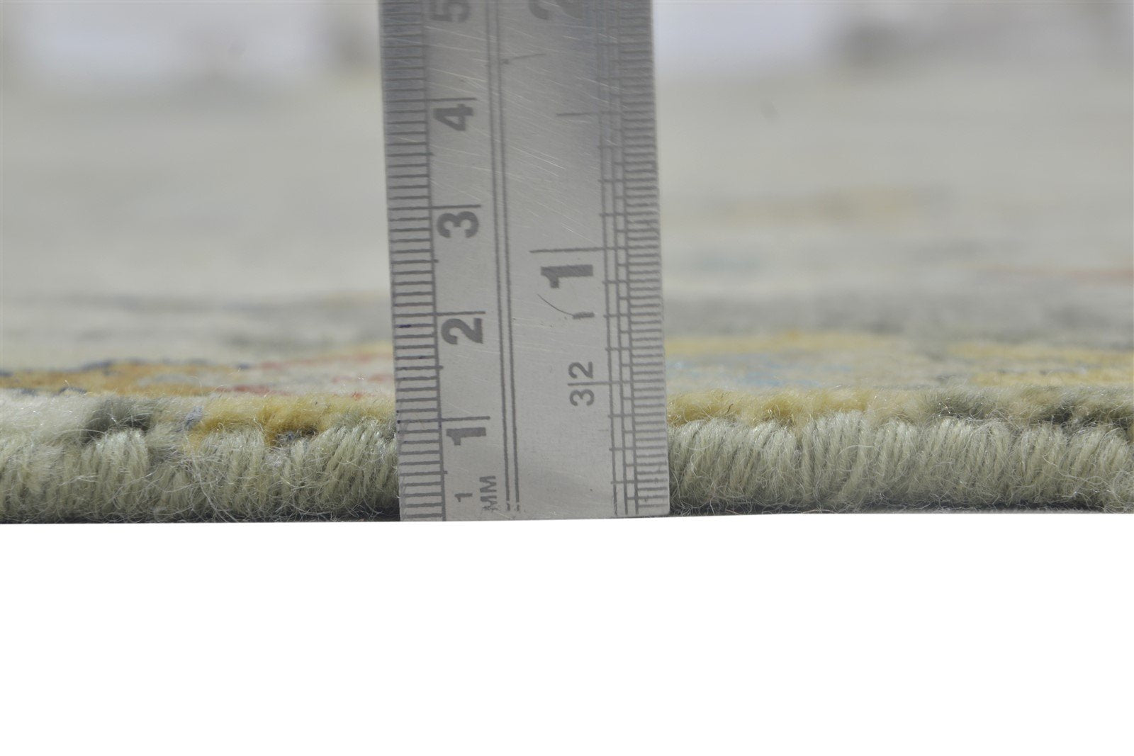 Wool Grey Rug 9' X 12' Persian Hand Knotted Oushak Abstract Large Carpet 7864206983317