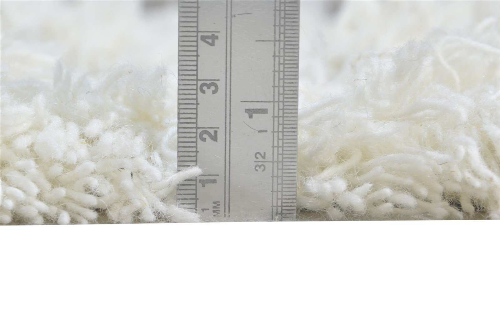 Wool Ivory Rug 4' X 5' Modern Hand Woven Scandinavian Diamond Room Size Carpet 7865139691669