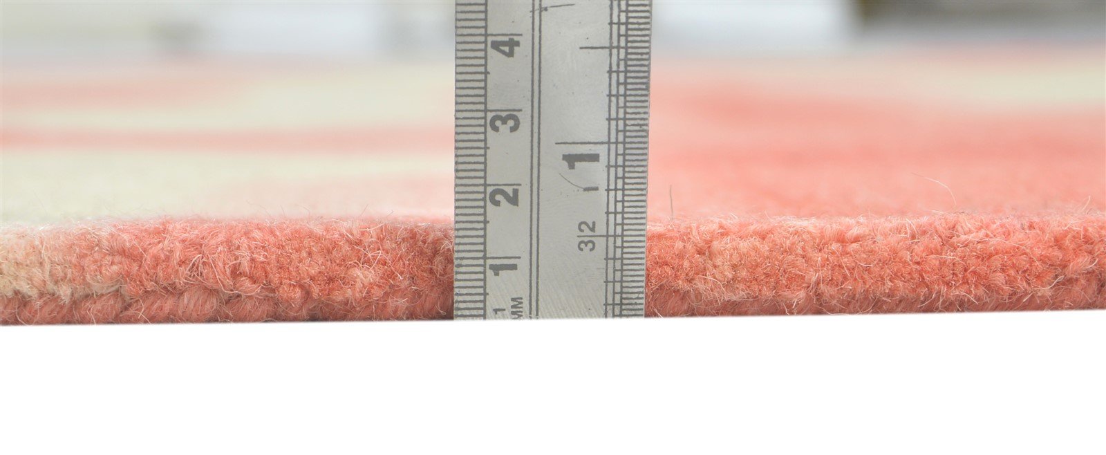 Wool Ivory Rug 5' X 8' Modern Hand Tufted Tie Dye Shibori 5'0"X8'0" Carpet 7860684685461
