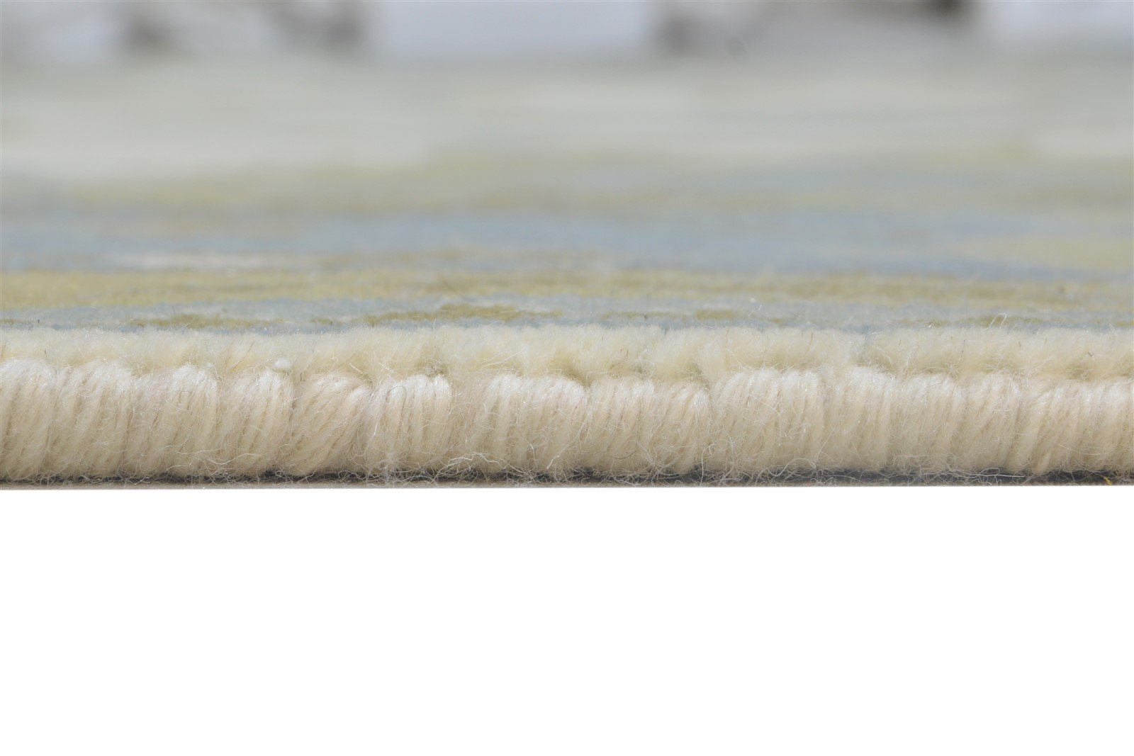 Wool Ivory Rug 8' X 10' Persian Hand Knotted Oushak Oriental Large Carpet 7864325996693
