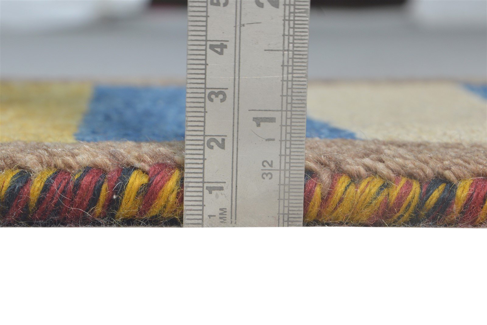 Simone Wool Multi Color Rug 1X2 Persian Hand Knotted Southwestern Tribal 7865183699093