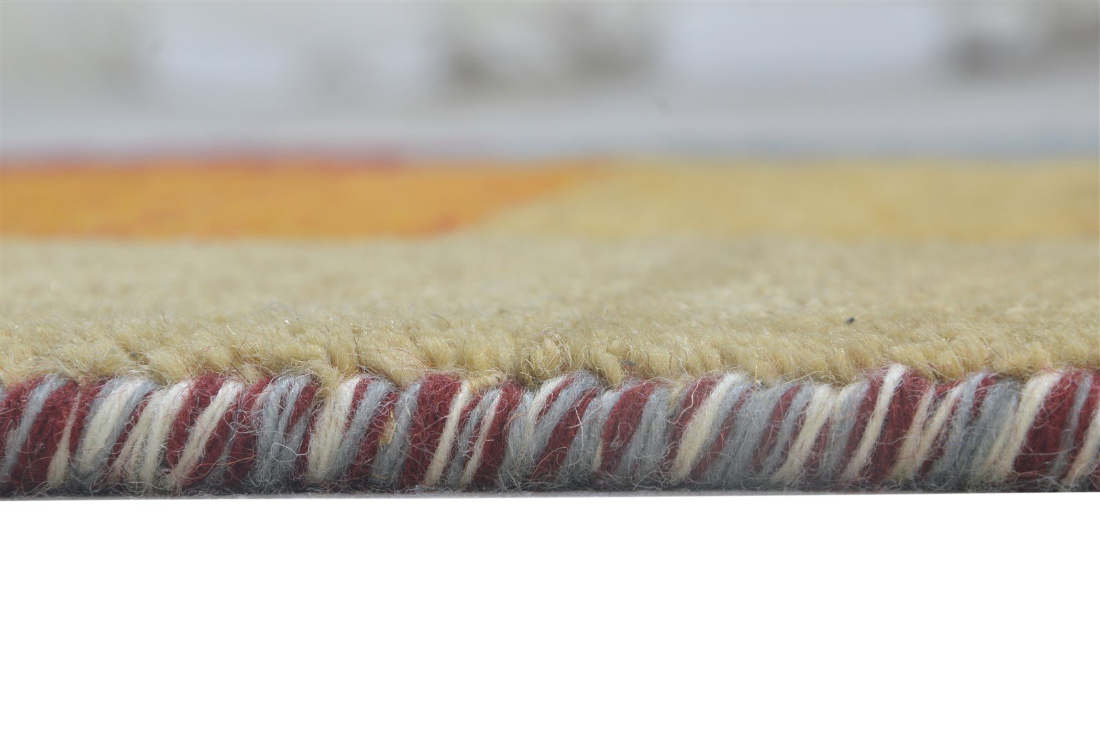 Wool Multi Color Rug 2'6 X 5' Persien Hand Knotted Gabbeh Tribal Small Carpet 7864317182101