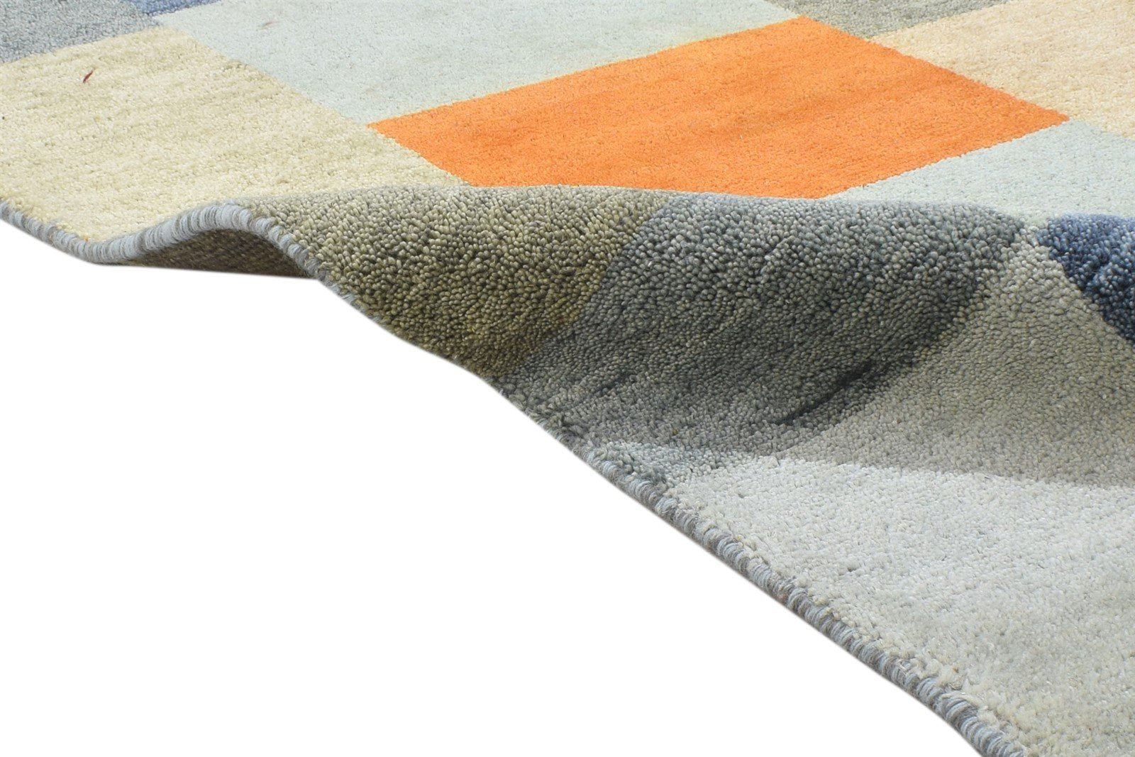 Wool Multi Color Rug 3' X 5' Persian Hand Knotted Gabbeh Tribal Small Carpet 7864317542549