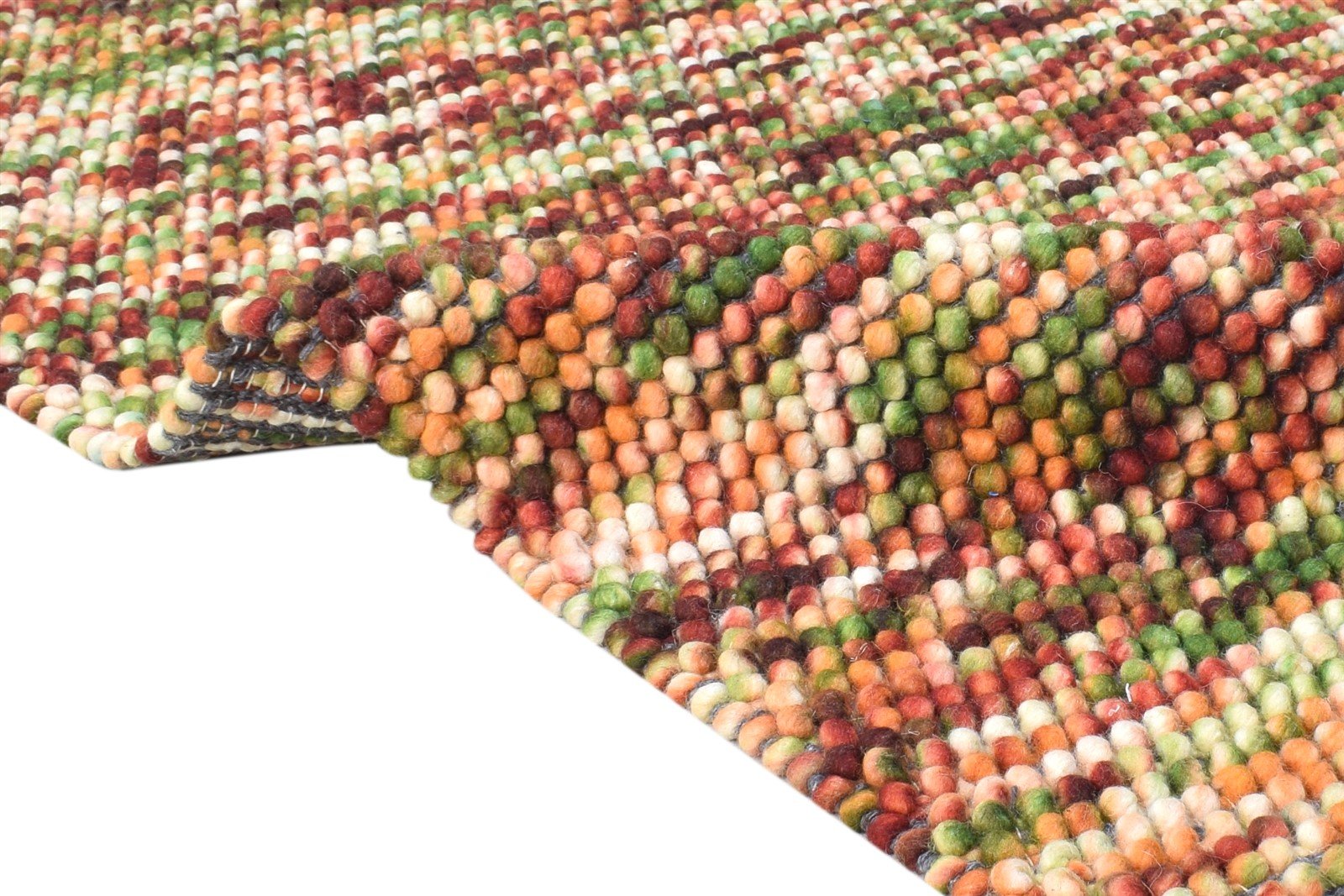 Wool Multi Color Rug 5X8 Modern Hand Woven Bohemian Abstract Room Size Carpet 7865008455829