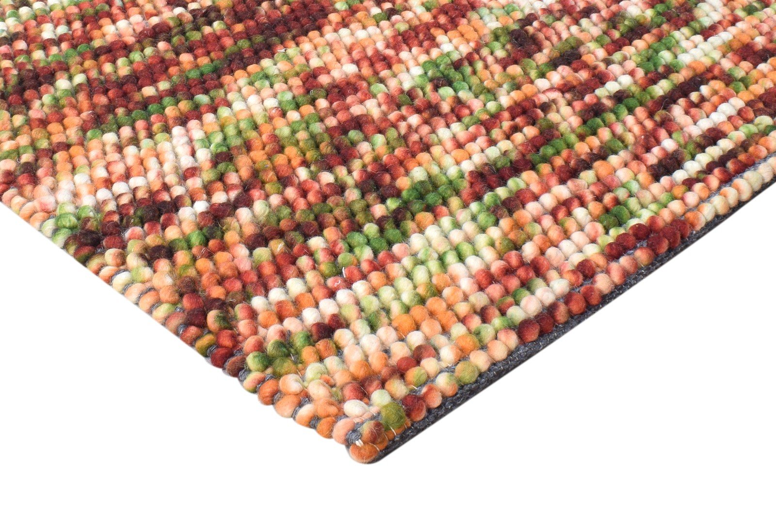 Wool Multi Color Rug 5X8 Modern Hand Woven Bohemian Abstract Room Size Carpet 7865008455829
