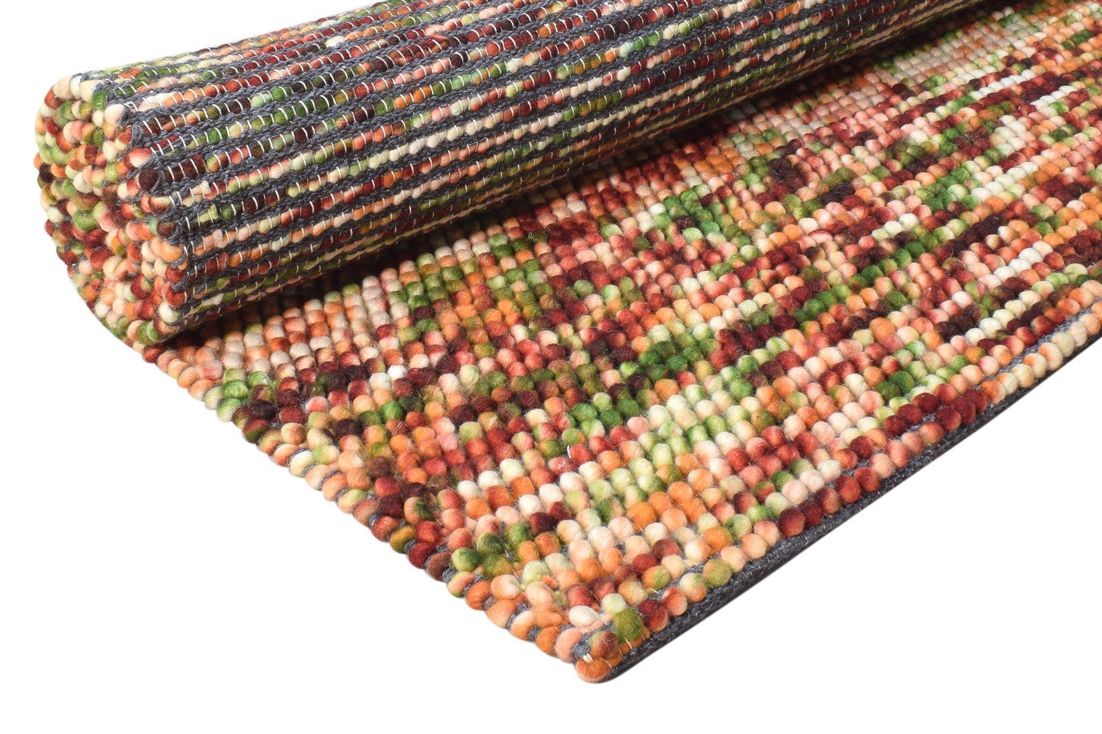 Wool Multi Color Rug 5X8 Modern Hand Woven Bohemian Abstract Room Size Carpet 7865008455829