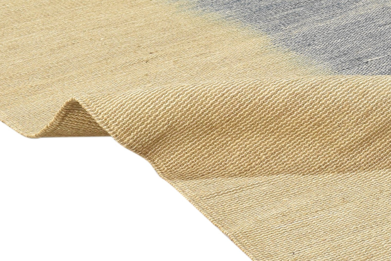Wool Multi Rug 4' X 6' Modern Hand Woven Scandinavian Striped Room Size Carpet 7864992301205